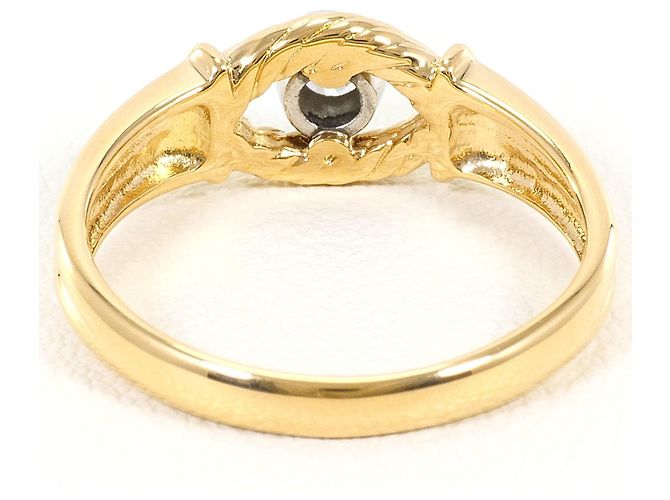 Autre Marque Anello fede in platino PT900 e oro giallo 18K - vista 3