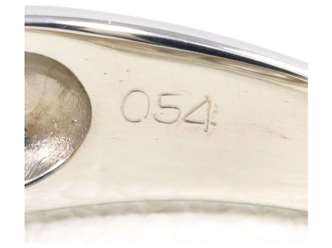 Autre Marque Anello fede in platino e oro giallo con diamante - vista 6