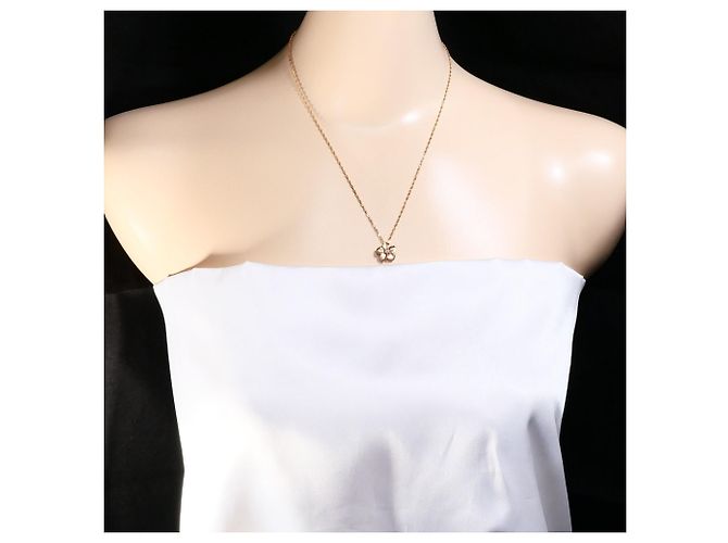 Autre Marque Collana in oro rosa 14K con diamante - vista 6