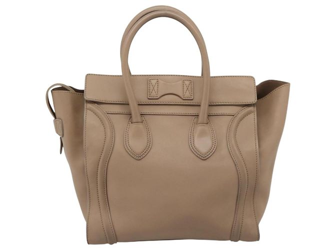 Céline Celine Shopper Luggage Leather - vista 2