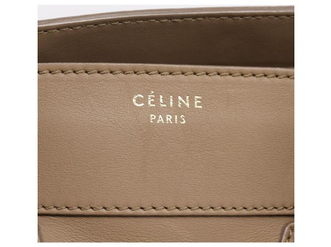Céline Celine Shopper Luggage Leather - vista 6