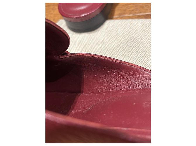 Hermès Mules Oz in pelle - vista 3