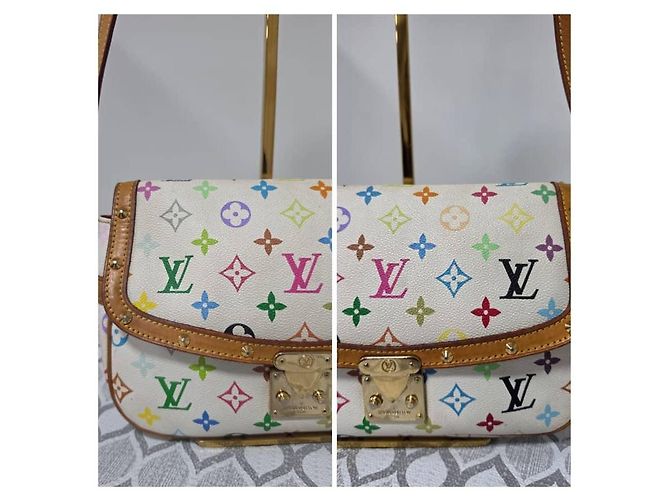 Sac à main Louis Vuitton Sologne Monogram Multicolor - vue 8