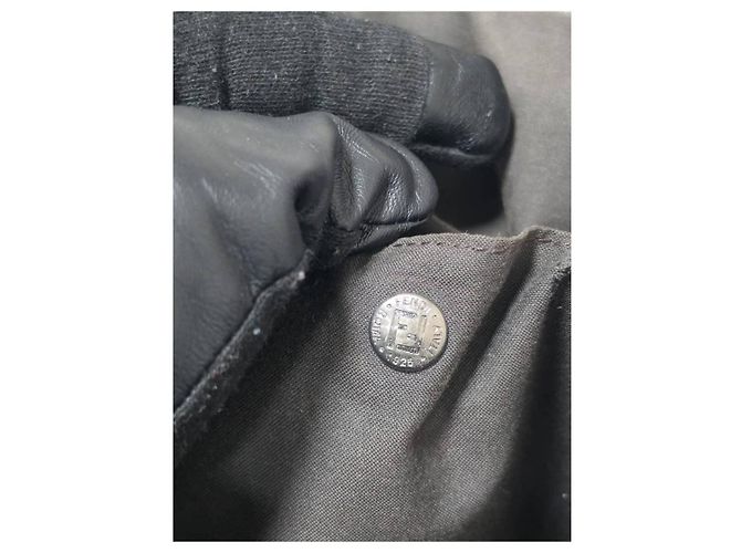 Fendi Zucca Sac Porte-documents Noir Gris - vue 8
