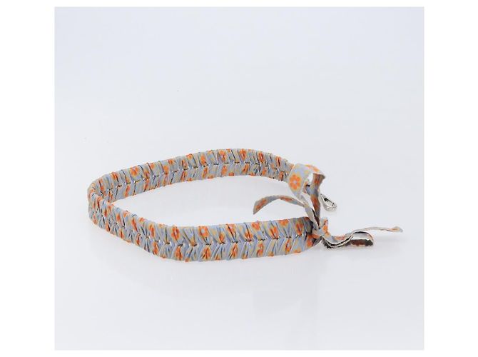 Fendi Bow Mini Strap You Courte Bandoulière en Cuir avec Ruban et Couture Sellier - vue 4