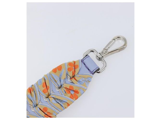Fendi Bow Mini Strap You Courte Bandoulière en Cuir avec Ruban et Couture Sellier - vue 6