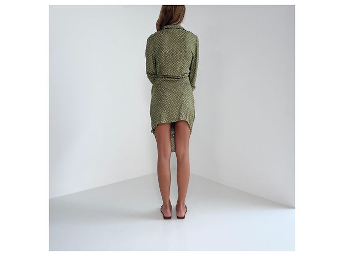 Jacquemus Le Souk Bedrucktes Drapiertes Kleid - Ansicht 10