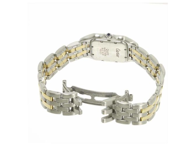 Orologio Cartier Panthère MM 2-Row Two-Tone Quartz - vista 4