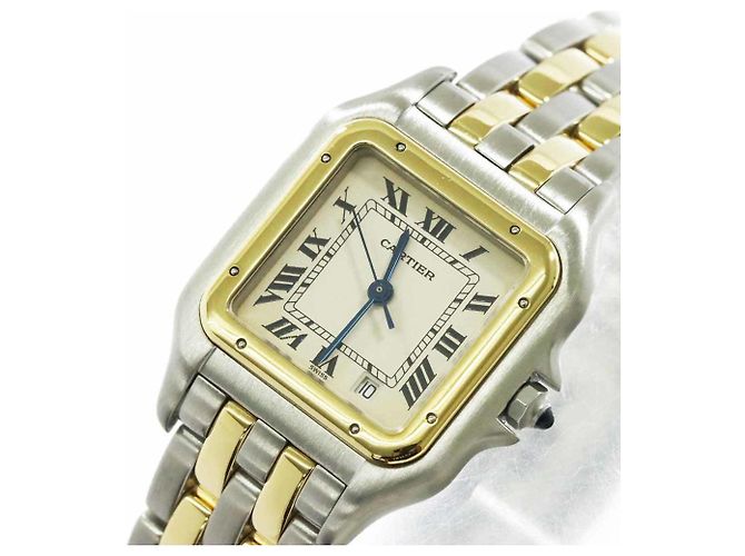 Orologio Cartier Panthère MM 2-Row Two-Tone Quartz - vista 7