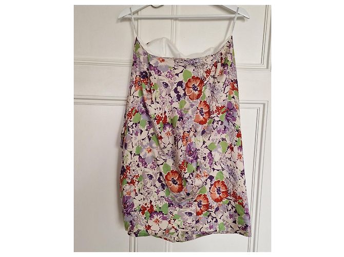 Vestido palabra de honor de seda floral Zimmermann - vista 5