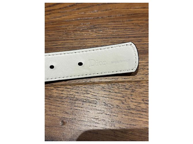 Ceinture Dior 30 Montaigne boucle CD - vue 3
