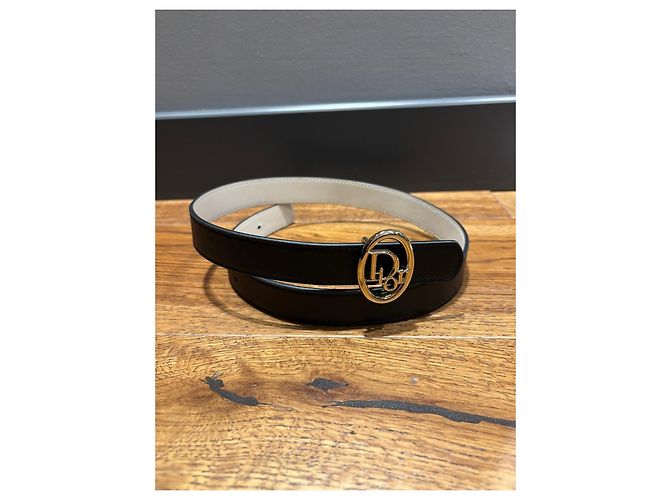 Ceinture Dior 30 Montaigne boucle CD - vue 4