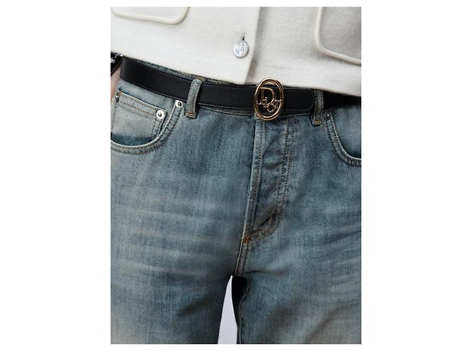 Ceinture Dior 30 Montaigne boucle CD - vue 5