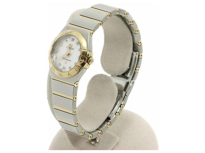 Orologio Omega Constellation Polished Two-Tone da donna - vista 3