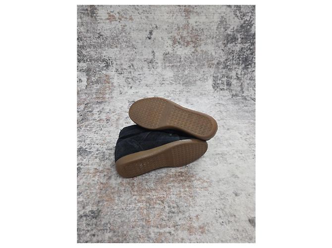 Isabel Marant Bobby Sneakers Alte Nero - vista 7