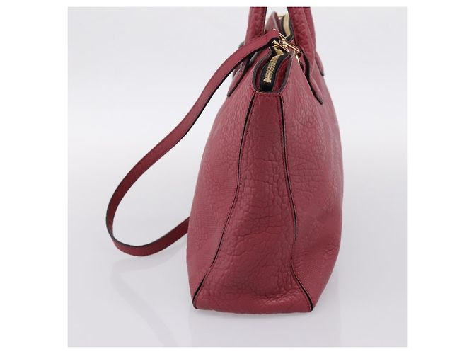 Burberry Clifton Convertible Heritage Grained Leather Medium - vue 4