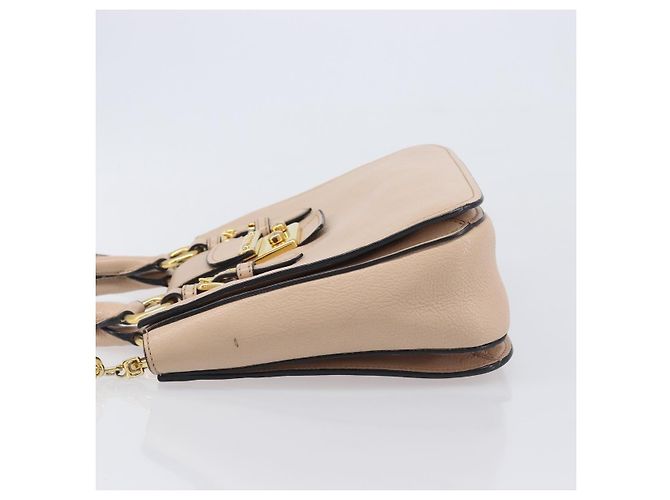 Miu Miu Madras Convertible Lock Leather Medium - Ansicht 4