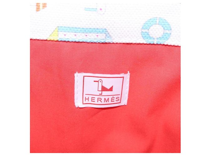 Hermès Beach Printed Toile Large - vista 6