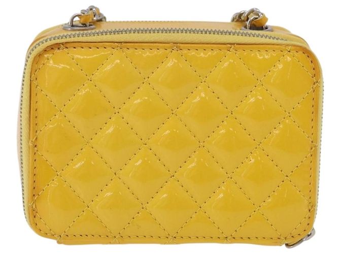 Camera Funda para cámara Chanel Pocket Box Quilted Patent Mini - vista 2