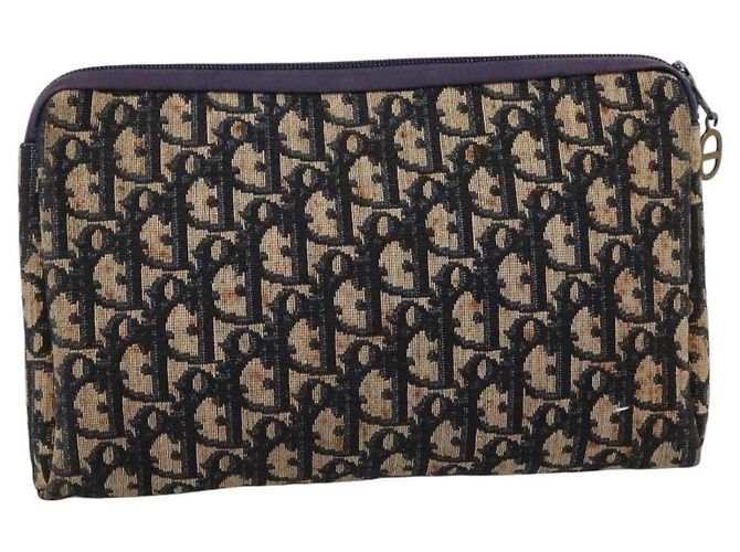 Clutch de muñeca Christian Dior Oblique Canvas - vista 2