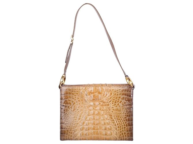 Gianfranco Ferré Gianfranco Ferrè Ridgeback Handtasche aus Krokodilleder - Ansicht 3
