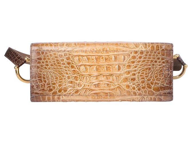 Gianfranco Ferré Gianfranco Ferrè Ridgeback Handtasche aus Krokodilleder - Ansicht 4