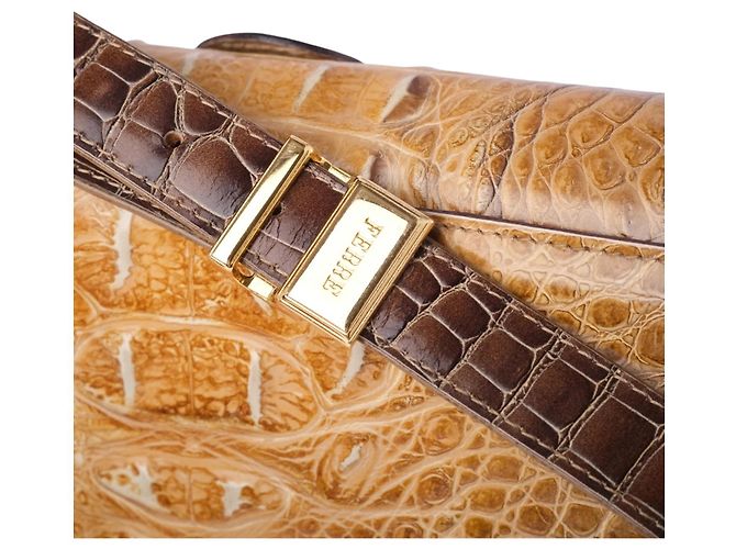 Gianfranco Ferré Gianfranco Ferrè Ridgeback Handtasche aus Krokodilleder - Ansicht 8