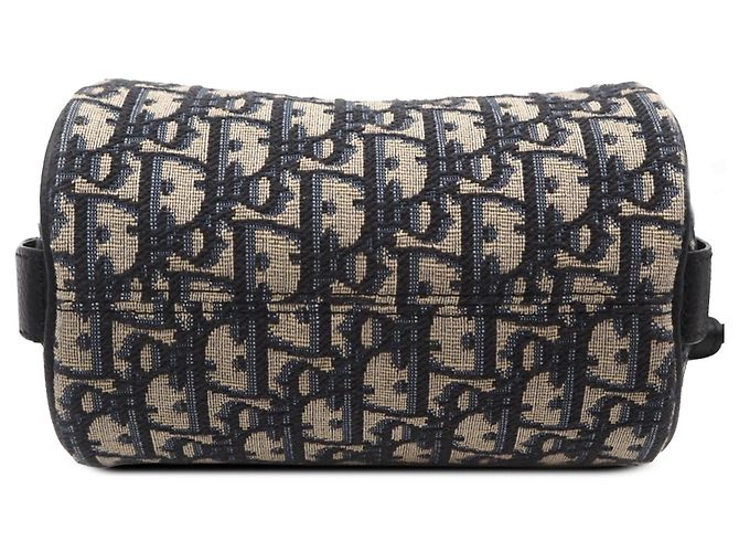 Bolso Roller Messenger Mini Oblique Canvas Azul Dior - vista 2