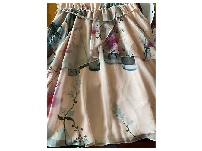 Vestido con volantes y estampado floral Ted Baker London - vista 6