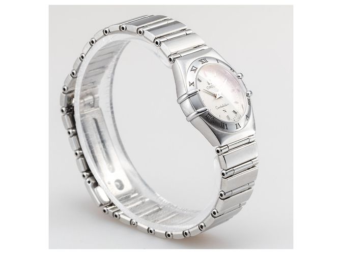 Omega Constellation Ladies Quartz Vintage Silver Mini Watch 22 mm - Ansicht 3