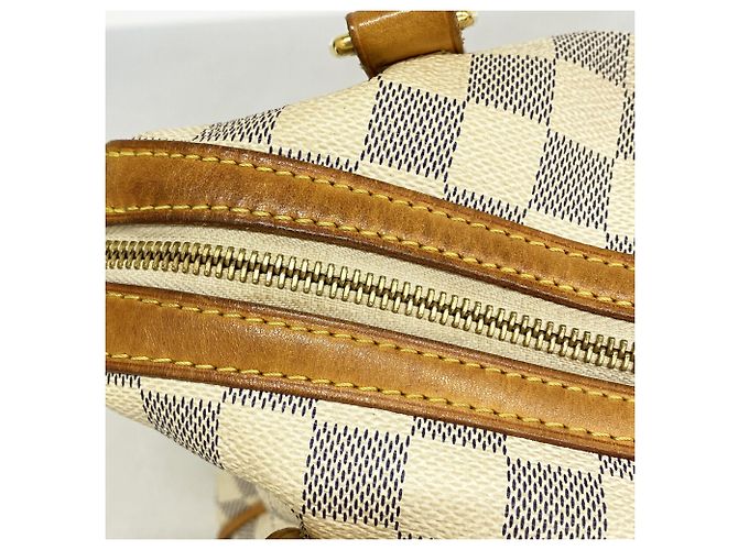 Borsa a tracolla Louis Vuitton Damier Azur Streza PM - vista 10
