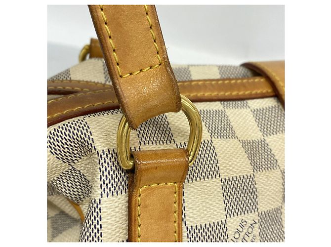 Borsa a tracolla Louis Vuitton Damier Azur Streza PM - vista 11