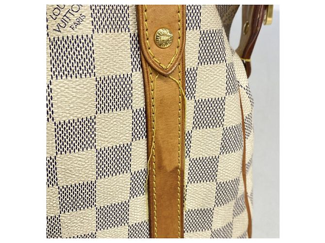 Borsa a tracolla Louis Vuitton Damier Azur Streza PM - vista 9