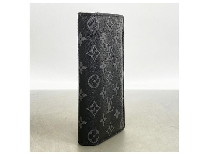 Louis Vuitton Monogram Eclipse Portefeuille Brazza Long Wallet - vista 2