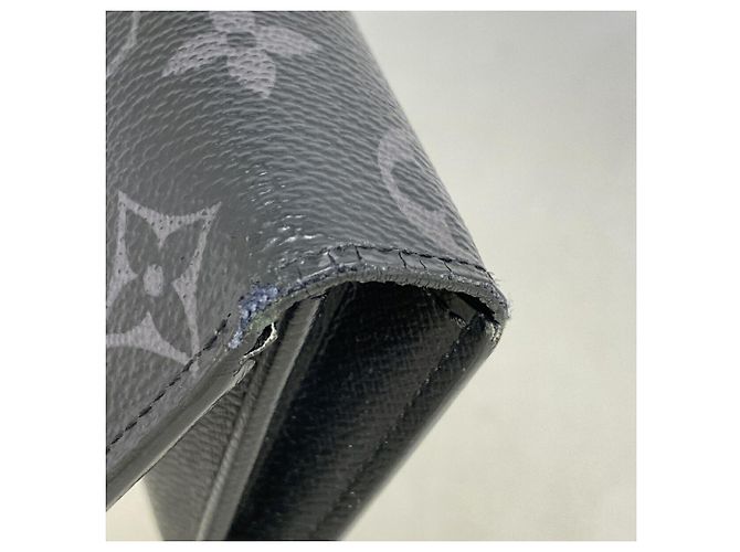 Louis Vuitton Monogram Eclipse Portefeuille Brazza Long Wallet - vista 5