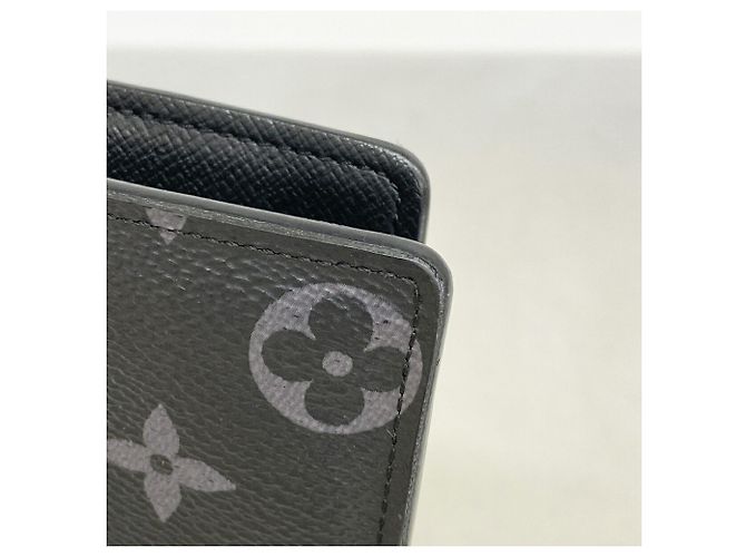 Louis Vuitton Monogram Eclipse Portefeuille Brazza Long Wallet - vista 7