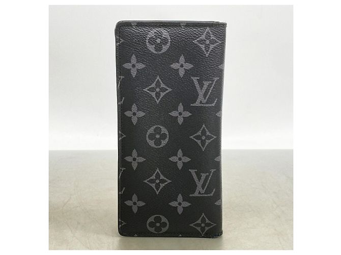Louis Vuitton Monogram Eclipse Portefeuille Brazza Long Wallet - vista 8