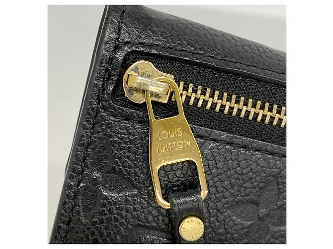 Louis Vuitton Monogram Empreinte Pochette Clé M60633 Noir - vista 7