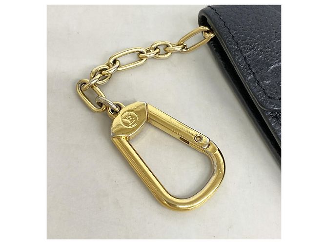 Louis Vuitton Monogram Empreinte Pochette Clé M60633 Noir - vista 8