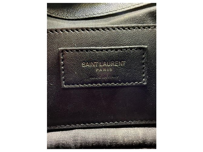 Autre Marque Saint Laurent College Borsa a tracolla in pelle nera - vista 15