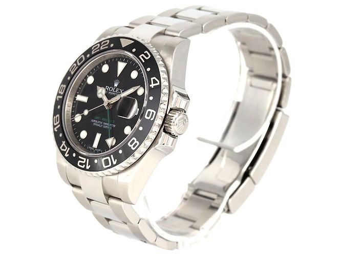Rolex GMT-Master II Armbanduhr aus Edelstahl - Ansicht 2