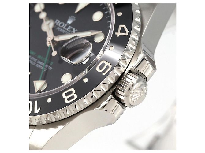 Rolex GMT-Master II Armbanduhr aus Edelstahl - Ansicht 3