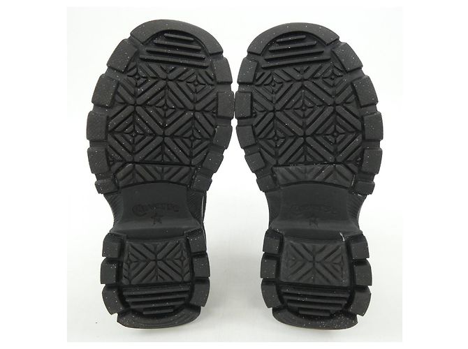 Autre Marque Sneakers Converse in tessuto nere - vista 4