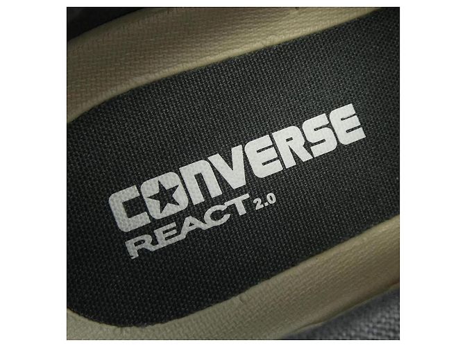 Autre Marque Sneakers Converse in tessuto nere - vista 6