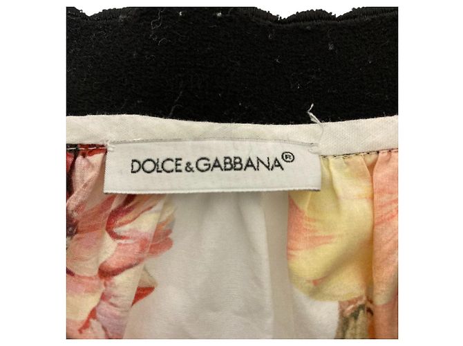 Dolce & Gabbana Falda larga Dolce&Gabbana con estampado de flores e insectos - vista 7