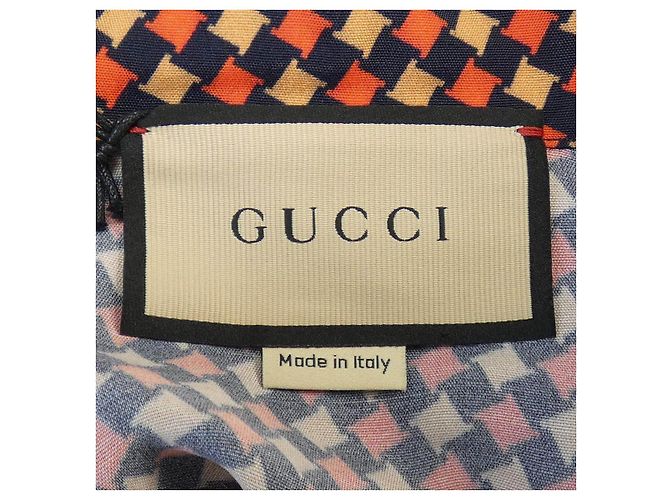 Camicia Gucci a maniche corte in seta - vista 4