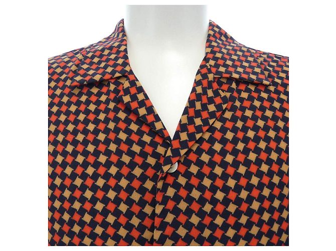 Camicia Gucci a maniche corte in seta - vista 5