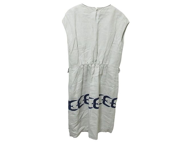 Autre Marque mina perhonen laundry GO! Abito in cotone e lino - vista 2