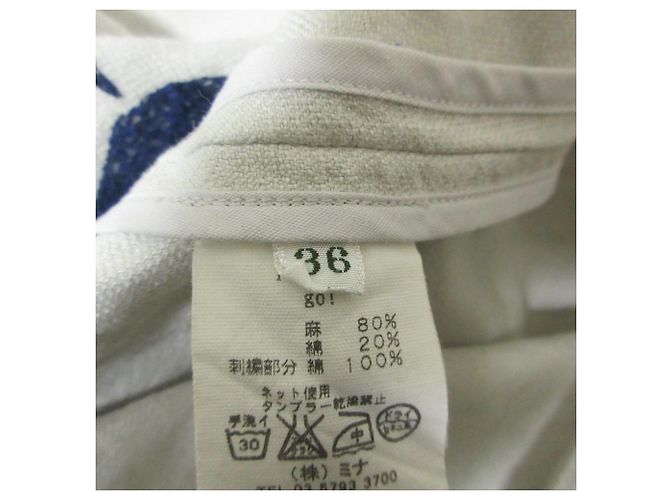 Autre Marque mina perhonen laundry GO! Abito in cotone e lino - vista 6