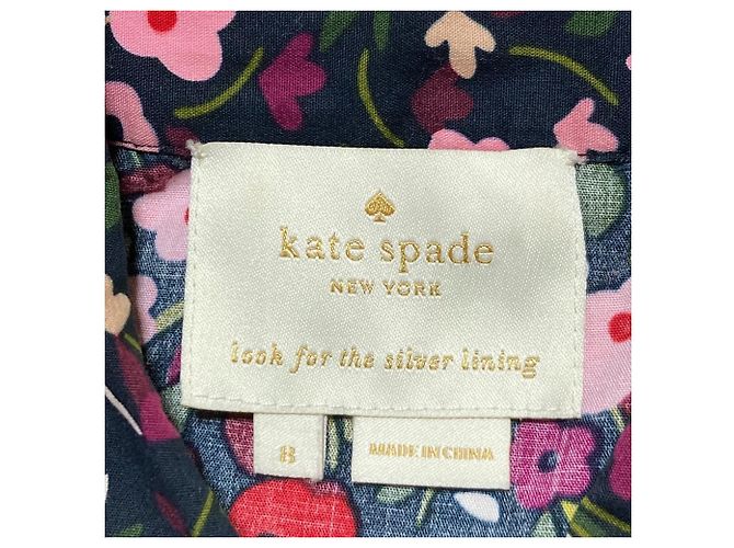 Vestido plisado con estampado floral kate spade new york - vista 4